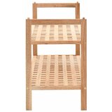  Stalak za cipele od masivnog orahovog drva 69 x 26 x 40 cm | shoptok.hr