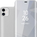Cadorabo Ohišje, združljiv z Apple v Agate Silver - Clear View Zrcalo Zaščitni pokrov s funkcijo stojala 360 stopinj zaščita, (20569983) Cene