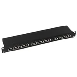 panel OWIRE 19"/1U Cat6A/FTP/24 port