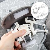 Roba Sivorjav otroški stol za hranjenje Miffy – | Shoptok.si