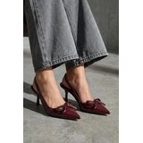 Trendyol Shoes Ženske cipele Takss26To00016, Bordo Cene