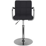 vidaXL Jedilni stol črno blago, (20939982) | Shoptok.si