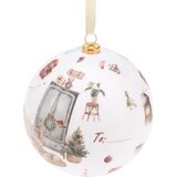  Novogodišnja kugla First Xmas 10cm, 4 kugle | ePonuda.com