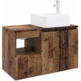  Set namještaja za kupaonicu 2 kom. Staro drvo Konstruirano drvo Smeđa 53 x 35 x 80 cm | shoptok.hr