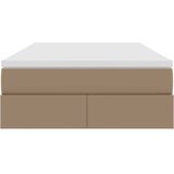  Krevet s madracem i skladištem Boja cappuccina 120 x 200 cm | shoptok.hr