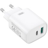 XO CE30 stenski polnilec PD QC 30W 1x USB-C 1x USB | Shoptok.si