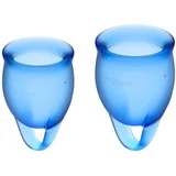 menstrualna čašica - feel confident menstrual cup - blue