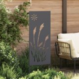 vidaXL Dekorativna ploča za vrt Antracit 32 x 140 cm | shoptok.hr