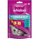 Whiskas 2 + 1 gratis! priboljški za mačke - Pounce & Play: piščanec (3 x 45 g)