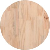  Ploča za stol okrugla voštano smeđa Ø 30 x 2,5 cm od borovine | shoptok.hr