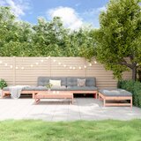 The Living Store Vrtna garnitura 5-delna z blazinami trden les douglas - Vrtna Sedežna Garnitura, (21480264) | Shoptok.si