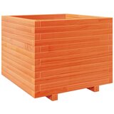 vidaXL vrtno cvetlično korito voščeno 60x60x49,5 cm trdna borovina, (21229121) Cene