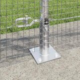 Zavareno žičano ogradno mreža s betonskom podlogom 100 x 0,8 m | shoptok.hr