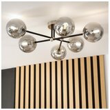 Brilagi plafonski luster maliva 6xE14/15W/230V mat hrom/zadimljeno staklo | Eponuda.com