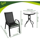 Gardlov Balkonski Set Stolice i Sto Slike