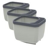 Gusta Garden Herbs Buddy - 3-delni set - svetlo siva | Shoptok.si