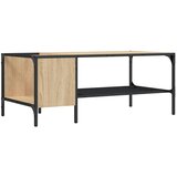  Stolić za kavu sa stalkom boja hrasta 100x51x40 cm | shoptok.hr