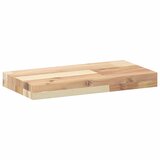  Plutajuće police 2 kom 40x20x4 cm Neobrađeno puno drvo akacije | shoptok.hr