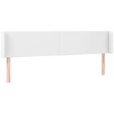  Uzglavlje bijelo 183x16x78/88 cm od umjetne kože | shoptok.hr