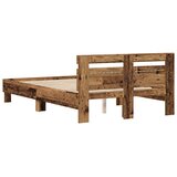  Krevetna konstrukcija Staro drvo 120 x 190 cm Konstruirano drvo | Eponuda.ba