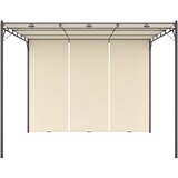  Vrtna sjenica s bočnim zastorom 3 x 3 x 2,25 m krem | shoptok.hr