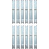 vidaXL Talno sidro L-oblike 12 kosov pocinkano jeklo 5x5x50 cm | Shoptok.si