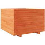  Vrtna sadilica voštano smeđe boje 70x70x49 5 cm od borovine | shoptok.hr