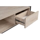 Hanah home sto za dnevnu sobu haldizen black travertine | ePonuda.com