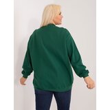 BASIC Feel Good Sweatshirt-RV-BL-6299.11-dark green | Shoptok.si