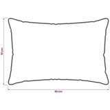  Set deka 3 kom. 155 x 220 cm Sve sezone Bambus Bijela - 155 x 220 cm 70 x 90 cm | shoptok.hr