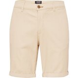 Jack & Jones Chino hlače 'Fury' svetlo bež / bela | Shoptok.si