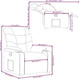  Naslanjač svetlo sivo blago, (20929290) | Shoptok.si