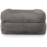 SLOWDOWN Svetlo siva vreča za sedenje iz rebrastega žameta MooG – | Shoptok.si