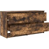 TV ormarić boja dimljenog hrasta 100x35x54 cm konstruirano drvo | Eponuda.com