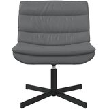  Stolica na kotačiće Siva 63 x 75 x 76 cm PU | Eponuda.com