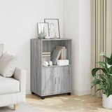 vidaXL Omarica na kolesih siva sonoma 55x40x91 cm inženirski les Cene