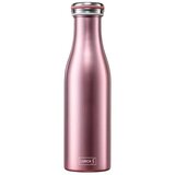 PASABAHCE Termo steklenica Lurch Inox, roza gold, 0,5l Cene