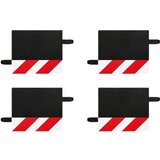 Carrera Štirje mejni trakovi v merilu 1/24 za digitalne ravne proge 124 in 132 v merilu 1/32, ?rna / Rde?a, (21552433) Cene