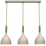  visilica na lanku NOAK 3xE27/15W/230V bež/zlatna | Eponuda.com