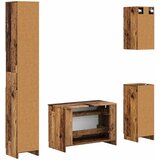  Set kupaonskih ormara od 4 dijela UTRECHT Staro drvo | shoptok.hr