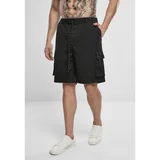 Urban Classics Drawstring Cargo Shorts Black