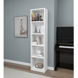 Woody Fashion polica za knjige fulya white