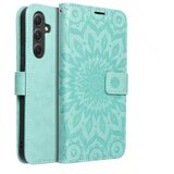Mezzo Book etui na preklop za SAMSUNG GALAXY A54 5G mandala zelene barve | Shoptok.si
