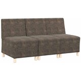 vidaXL Modularna sofa enota brez naslonov 3 pcs Temno siva, (5000138688) Cene