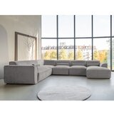 Miuform Svijetlo siva kutna garnitura (s lijevim kutom/u obliku slova "U") Flex Felix – | shoptok.hr