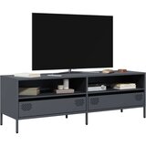 vidaXL TV omarica antracitna 135x39x43,5 cm hladno valjano jeklo Cene