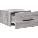  Zidni noćni ormarići 2 kom boja sivog hrasta sonome 35x35x20 cm | shoptok.hr