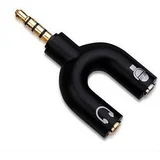 adapter za slušalice 3.5mm 2×1