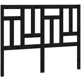  Uzglavlje za krevet crno 205 5 x 4 x 100 cm od masivne borovine | shoptok.hr