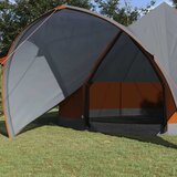  Teepee šator za 7 osoba Siva i narančasta 600 x 600 x 347 cm | Eponuda.ba